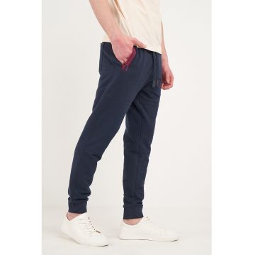 Pantaloni de trening din amestec de bumbac - Albastru ultramarin