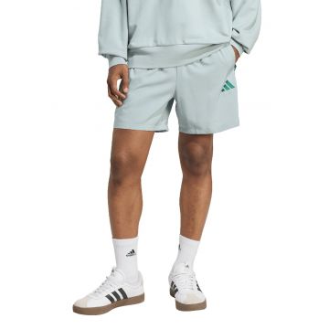 Pantaloni scurti cu benzi laterale cu logo Chelsea - Verde pal/Verde aquamarin