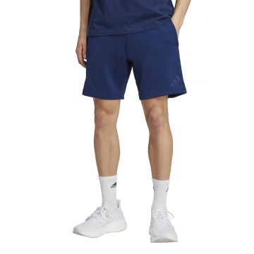 Pantaloni scurti cu buzunare laterale pentru fotbal - Bleumarin