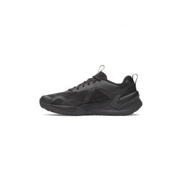 Pantofi sport din piele ecologica cu garnituri din material textil - pentru fitness Reign XT - Negru/Gri antracit