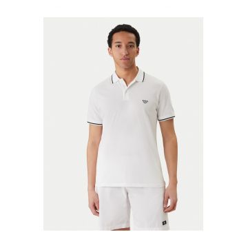 Tricou alb din bumbac - Alb