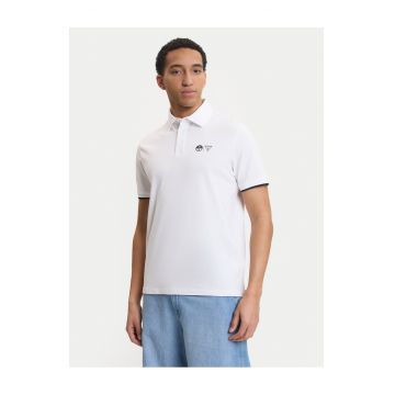 Tricou barbati -  alb - bumbac -