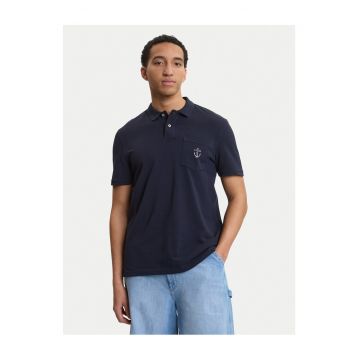 Tricou barbati -  bumbac - bleumarin -