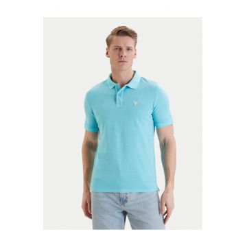 Tricou barbati -  bumbac - turcoaz - Turcoaz