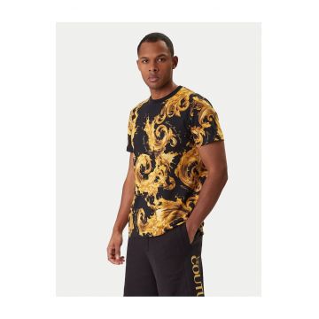 Tricou barbati - Negru/Galben