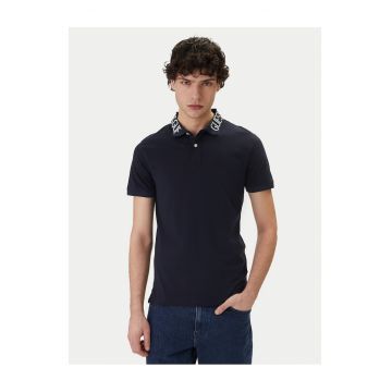Tricou barbati -  slim fit - bleumarin - bumbac - Bleumarin