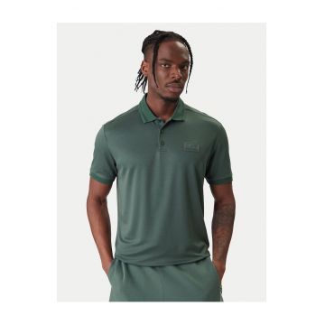 Tricou barbati -  slim fit - verde - Verde