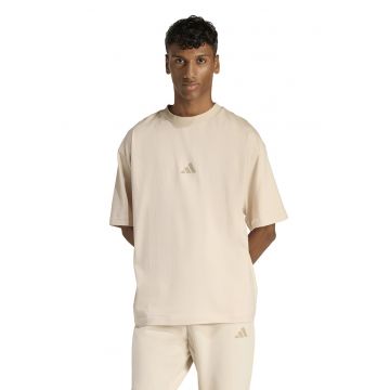 Tricou cu logo discret Future Icons - Crem