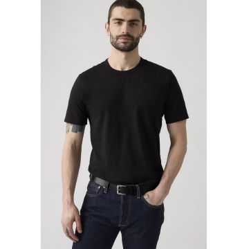 Tricou de bumbac Original Garment Dye - Negru