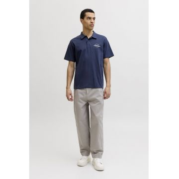 Tricou polo cu logo pe piept