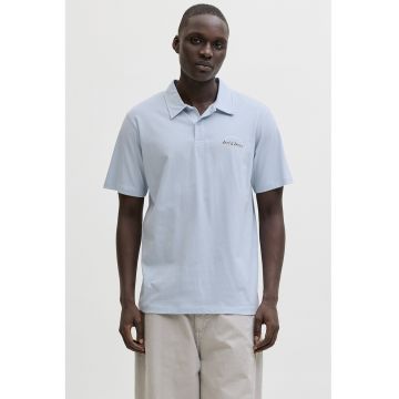 Tricou polo cu logo pe piept