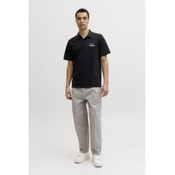 Tricou polo cu logo pe piept