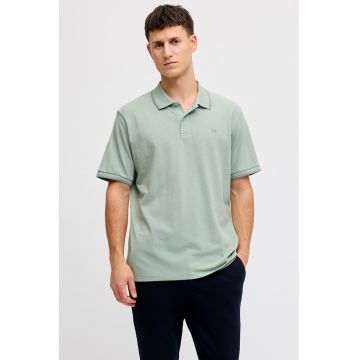 Tricou polo regular fit - Verde pal -