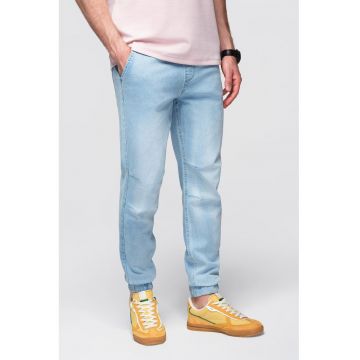 Blugi conici cu snur