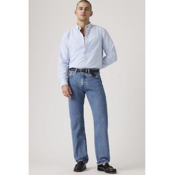 Blugi drepti cu nasturi 501® - Albastru glaciar