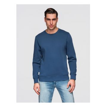 Bluza BASIC uni  OM-SSBN-0271 - Albastru inchis