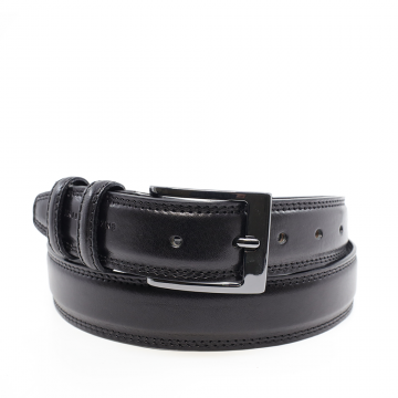 Curea bărbați Enzo Bertini neagră din piele 5BCU3535254DGN