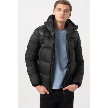 Geaca matlasata cu vatelina Bayou - Negru