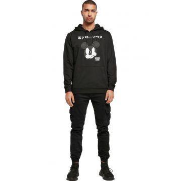 Hanorac cu imprimeu Mickey Mouse - Negru