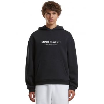 Hanorac cu imprimeu Stranger Things - Negru/Portocaliu