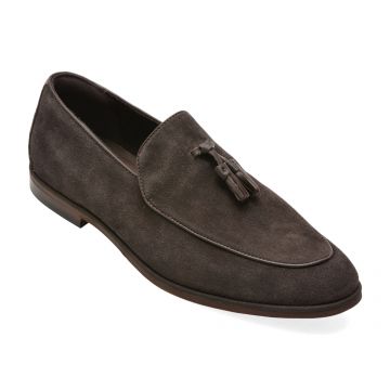 Mocasini eleganti ALDO maro, 14351258, din piele intoarsa