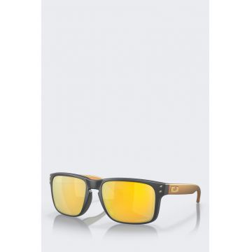 Ochelari de soare Oakley Holbrook - Prizm 24K Polarized - XL - mat - set cu panza pentru ochelari