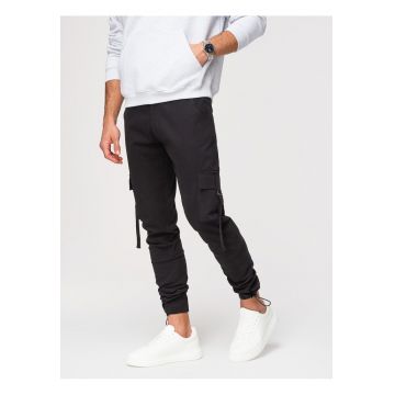 Pantaloni cargo  P1516 - Negru