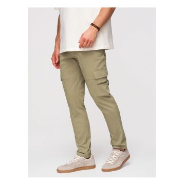 Pantaloni cargo  P1517 - Kaki