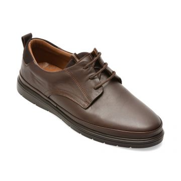 Pantofi BITE THE BULLET maro, RM110, din piele naturala