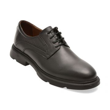 Pantofi eleganti BITE THE BULLET negri, RM102, din piele naturala