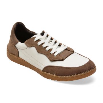 Pantofi sport GRYXX albi, 74034, din piele naturala