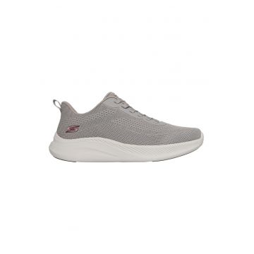 Pantofi sport low-cut tricotati BOBS MODA Flex - Maro taupe/Bej