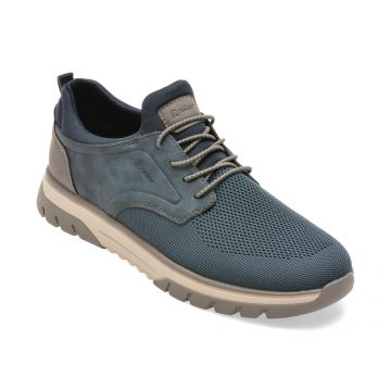 Pantofi sport RIEKER bleumarin, B9352, din material textil