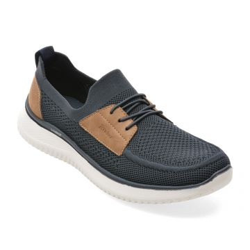 Pantofi sport RIEKER bleumarin, B9656, din material textil