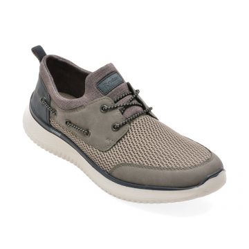 Pantofi sport RIEKER gri, B9643, din material textil