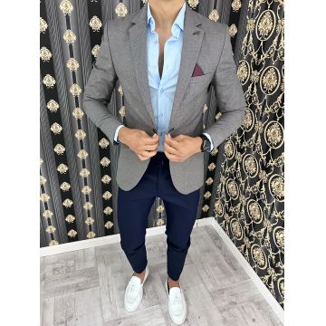 Sacou barbati slim fit 01 D3-4.2