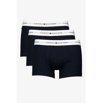 Set de boxeri cu logo Signature - 3 perechi - Bleumarin stins