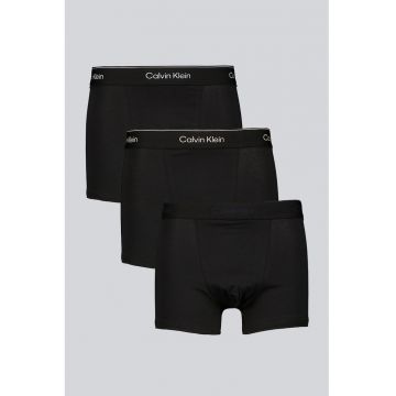 Set de boxeri din amestec de bumbac - 3 perechi - Negru antracit