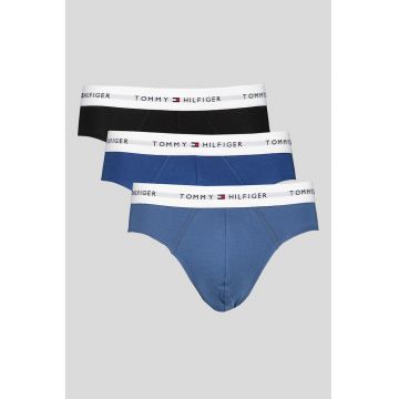 Set de chiloti Signature - 3 perechi - Albastru prafuit/Negru antracit