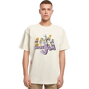 Tricou cu imprimeu desene animate - Portocaliu/Lila/Crem