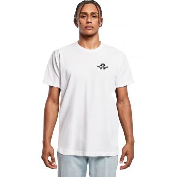 Tricou cu imprimeu grafic - Alb/Verde