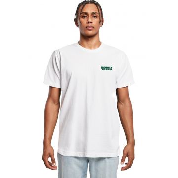 Tricou cu imprimeu grafic - Alb