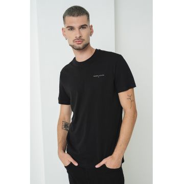 Tricou slim fit cu logo