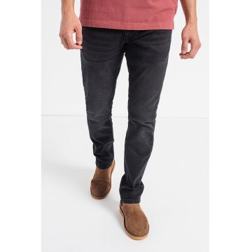 Blugi conici Oregon - Negru