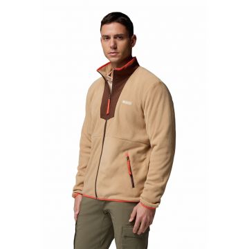 Bluza de trening din material fleece pentru drumetii Sequoia Grove - Maro nisip