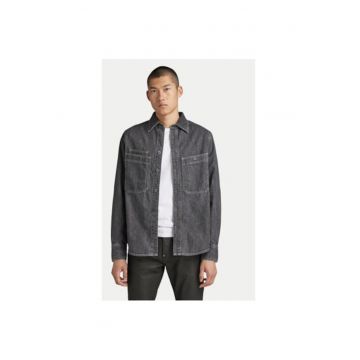 Camasa barbati - G Star Raw - 303805029 - Bumbac organic - Gri - Gri
