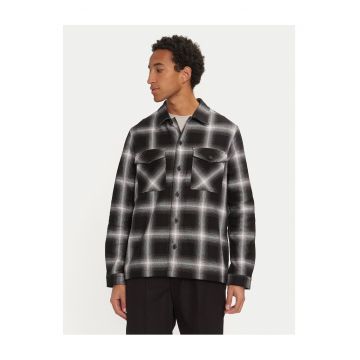 Camasa barbati  negru - material bumbac