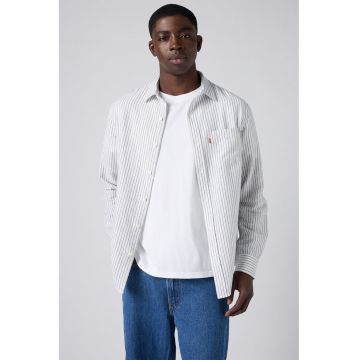 Camasa regular fit cu buzunar pe piept