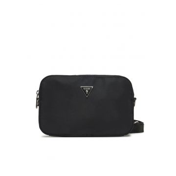 Geanta barbati  model PMMINY P5245 - neagra - din material textil