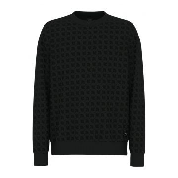 Hanorac barbati  negru - model simplu